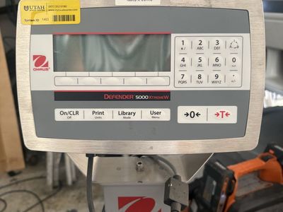 Ohaus Defender 5000 Xtreme W TD52XW 100kg Industrial Floor Scale