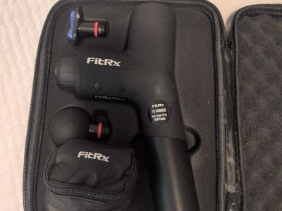 NEW FitRx Muscle Massage Gun - Deep Tissue Percussion Massager