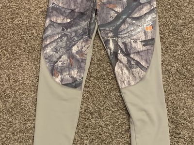 Russell Outdoors Camo heavy duty base layer Leggings Men's XL