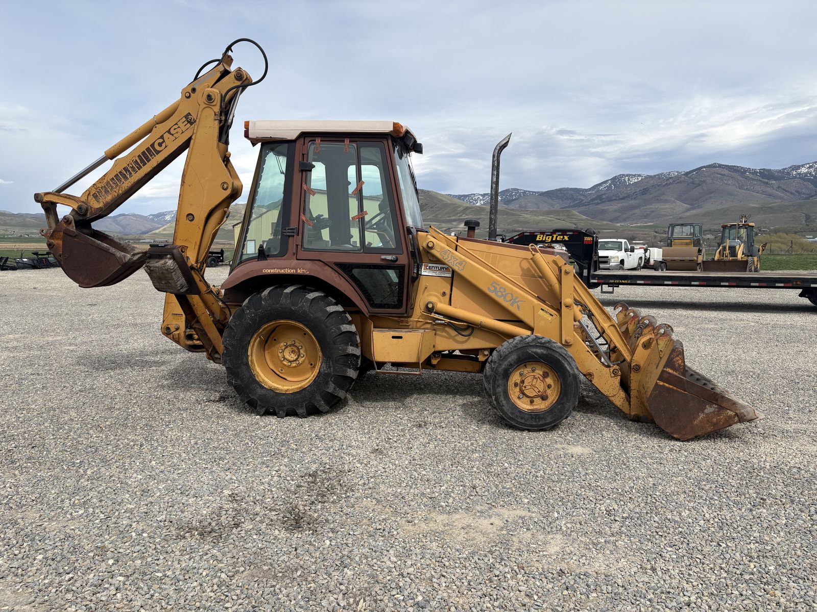 1988 Case 580k Turbo 4x4 Backhoe