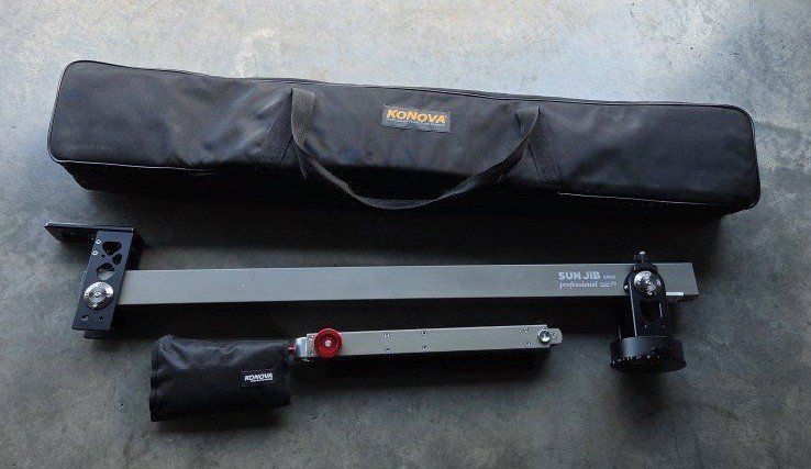 KONOVO S900 SUNJIB Professional Mini-Jib Camera Crane - Lightweight, Vibrationless, 18lb Item Weight