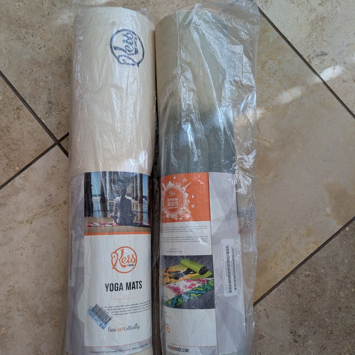 Kess Inhouse Yoga Mats 24" x 72"