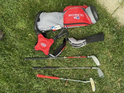 U.S. Kids Golf Ultralight UL39 3-Club Set w/ Stand Bag & Headcover - Right Hand