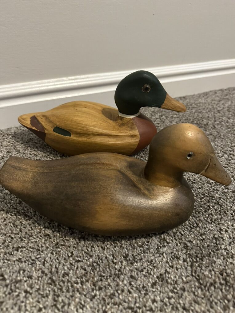 Wooden Duck Decoys