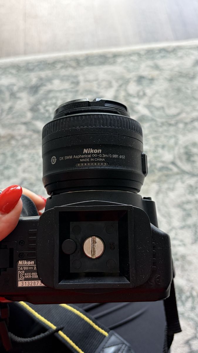 Nikon D3200 Camera with Lens and Strap