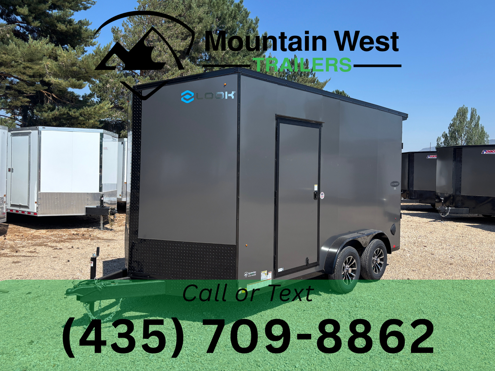 2027 Look Trailers Element SE 75X14 Enclosed Cargo Trailer 