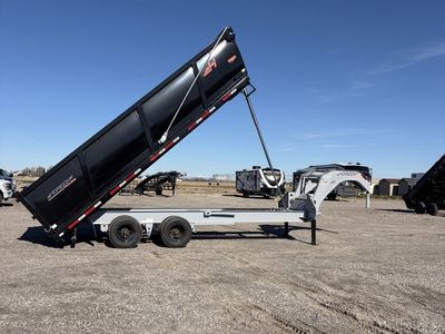 Horizon 20' Gooseneck Dump Trailer 25k GVWR