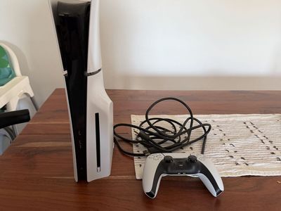 Sony PlayStation 5 PS5 Disc Version Console with Controller and Cables - Excellent Condition