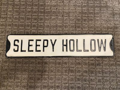 Sleepy Hollow Halloween Sign