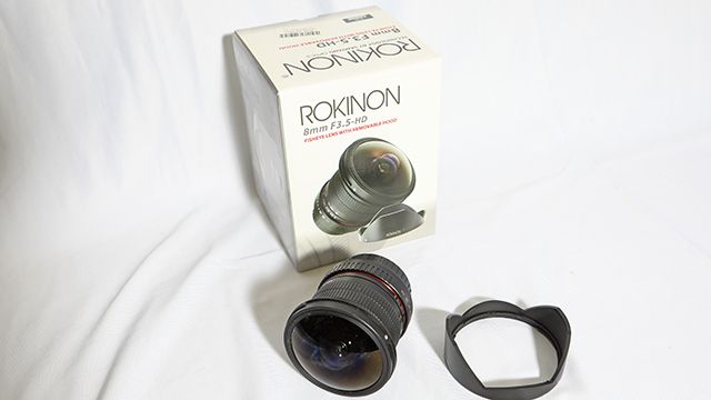 ROKINON 8MM, f3.5 EF Mount
