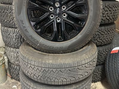 2026 Ford f150 20” factory wheels and Pirelli tires