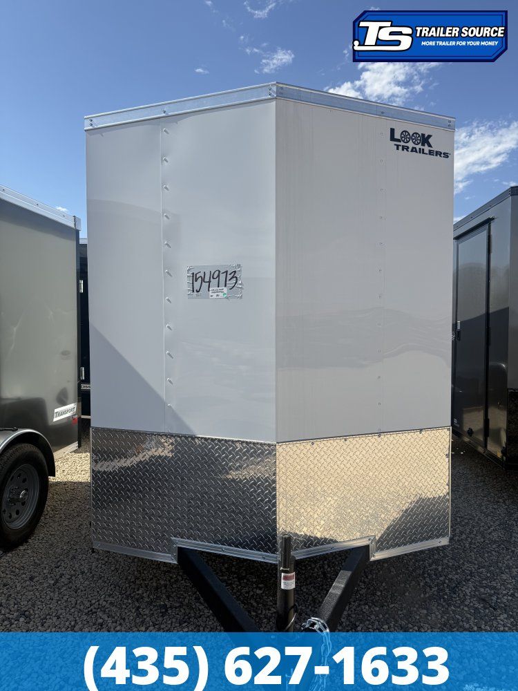 6x10 Look ST DLX Enclosed Cargo Trailer - 6'6" Interior - 3.5K GVWR -
