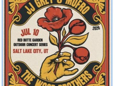 Two tickets for JJ Grey & Mofro, The Wood Brothers Concert Jul 10, 2026