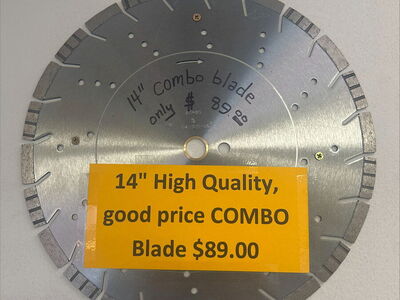 Great quality COMBO blade 14" in Springville
