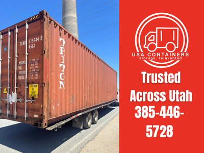 40' Used Container – Job Site Storage Solution – Ready to Deliver
