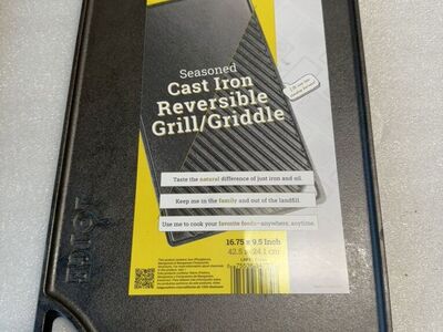 LODGE Cast Iron Reversible Skillet