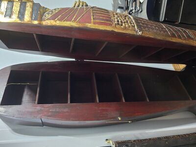 Life-Size King Tutankhamun Sarcophagus Cabinet – E