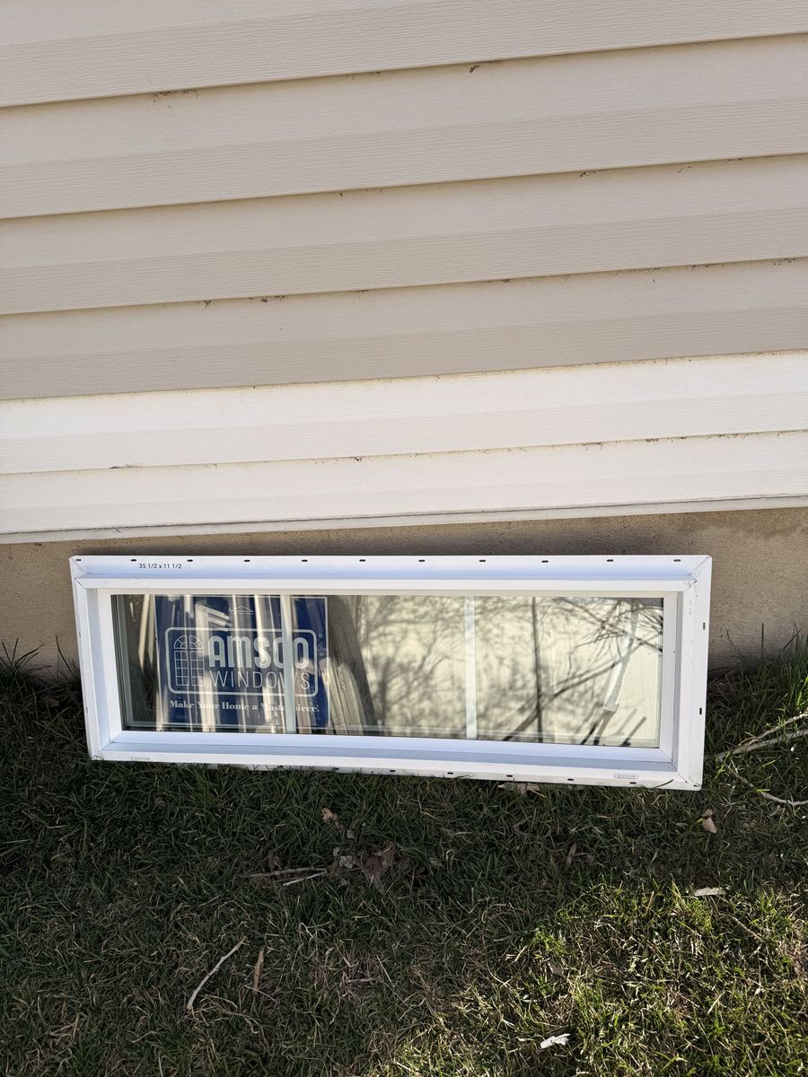 35 1/2 x 11 1/2 AMSCO WINDOW