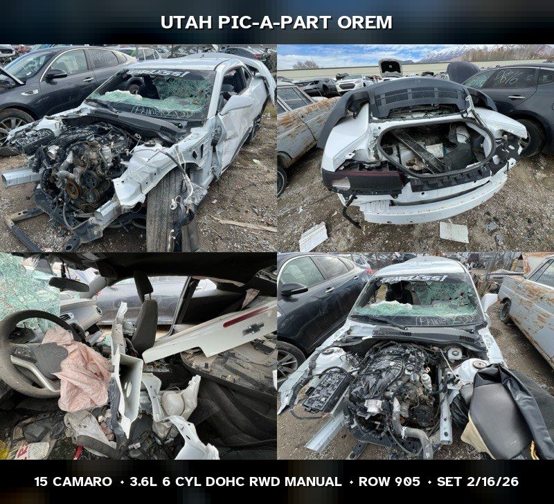 2015 Chevrolet Camaro 5th gen Zeta Parts - UTPAP Orem