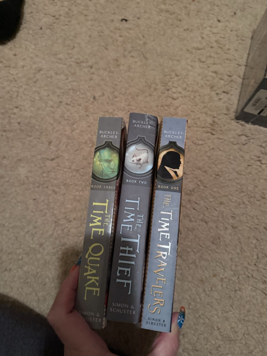 Buckley & Archer The Time Travelers Series Books 1-3 (The Time Travelers, The Time Thief, The Time Quake)