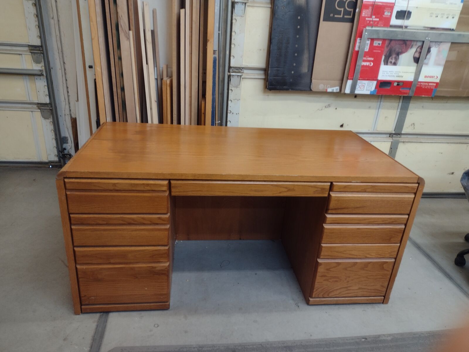 Oak Desk