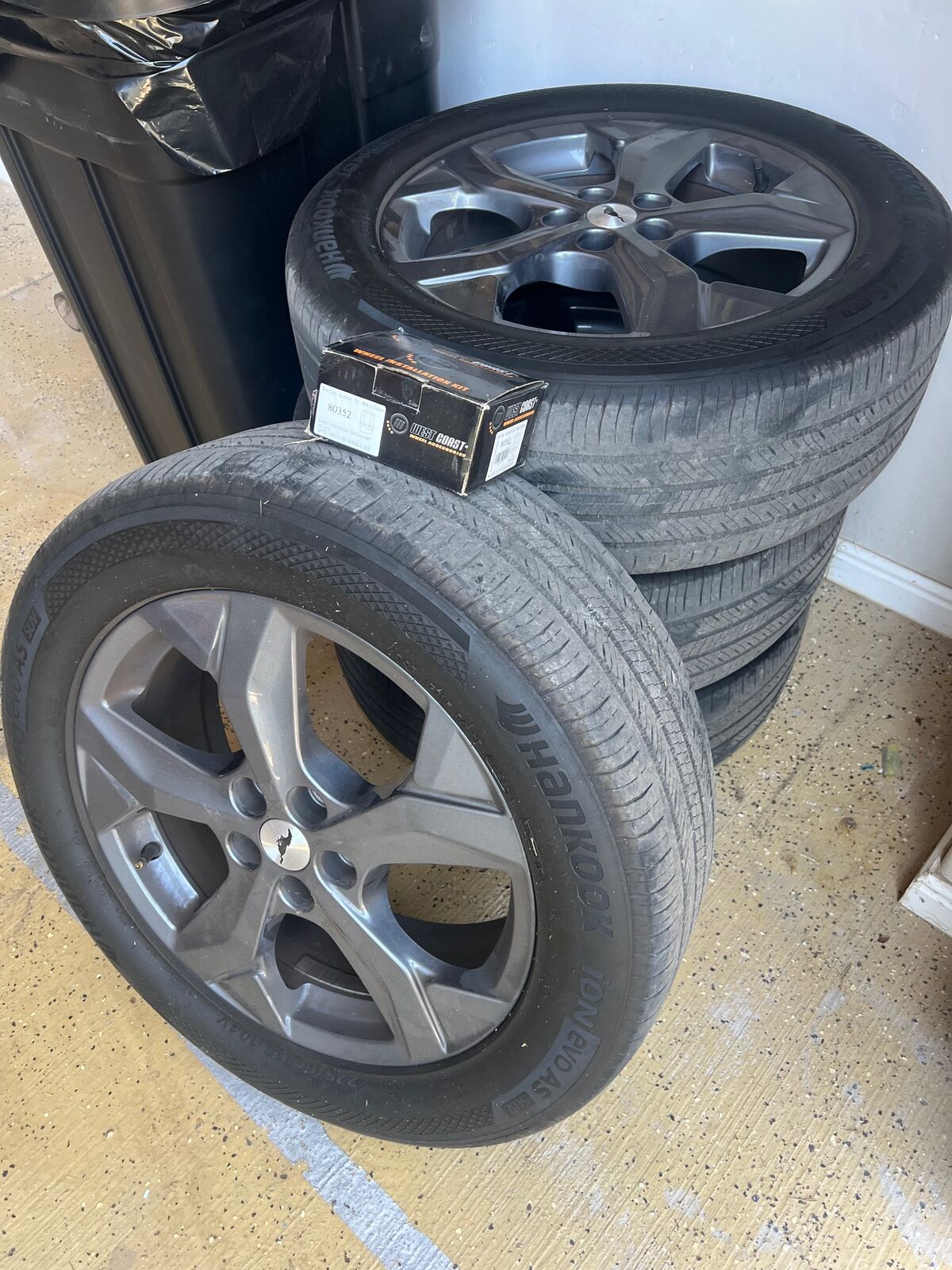Mustang Mache Rims and Tires - Mach E.