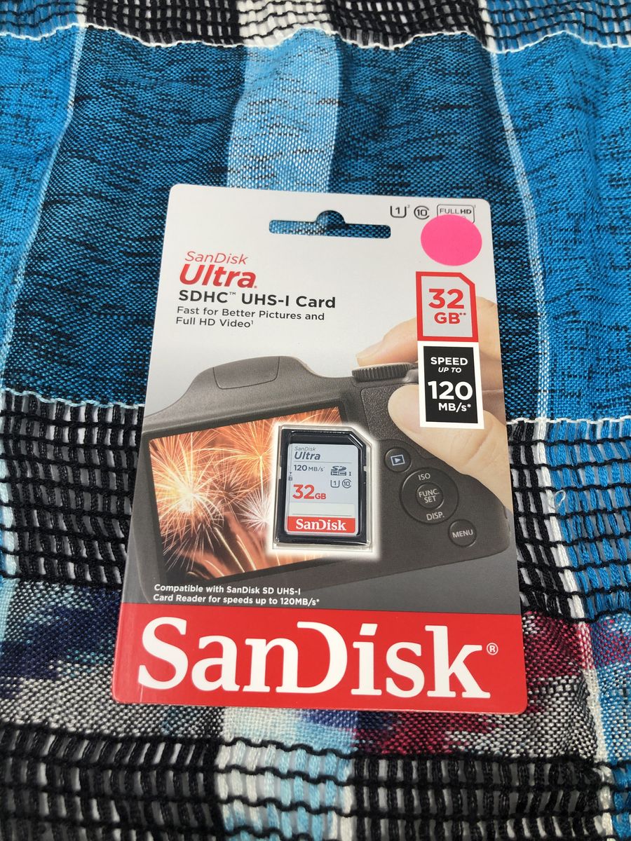 SD Cards 32GB SDHC – Class 10 (3 Available)