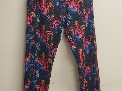 Constantly Varied Gear (CVG) Squats Approved Leggings - Medium, Sea Turtle Print New with Out tags