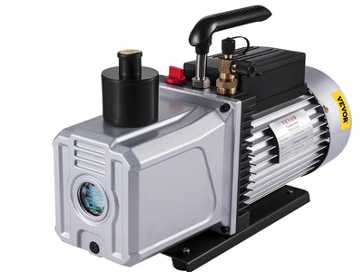 New in Box, Vacuum Pump 12CFM 1 HP Single Stage Air Conditioning Vacuum Pump 110V 5PA Ultimate Vacuum Refrigerant HVAC Air Tool