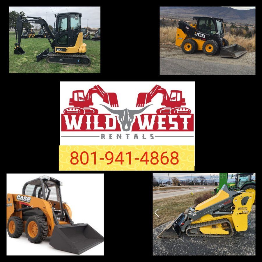 SKIDSTEER,  MINI-SKID, MINI-EX, DUMPSTER FOR RENT