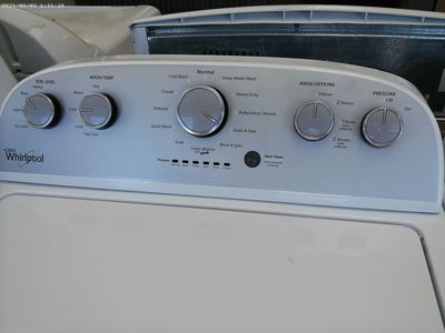 Whirlpool High Efficiency Top Load Washer and Electric Dryer~90 day Guarantee