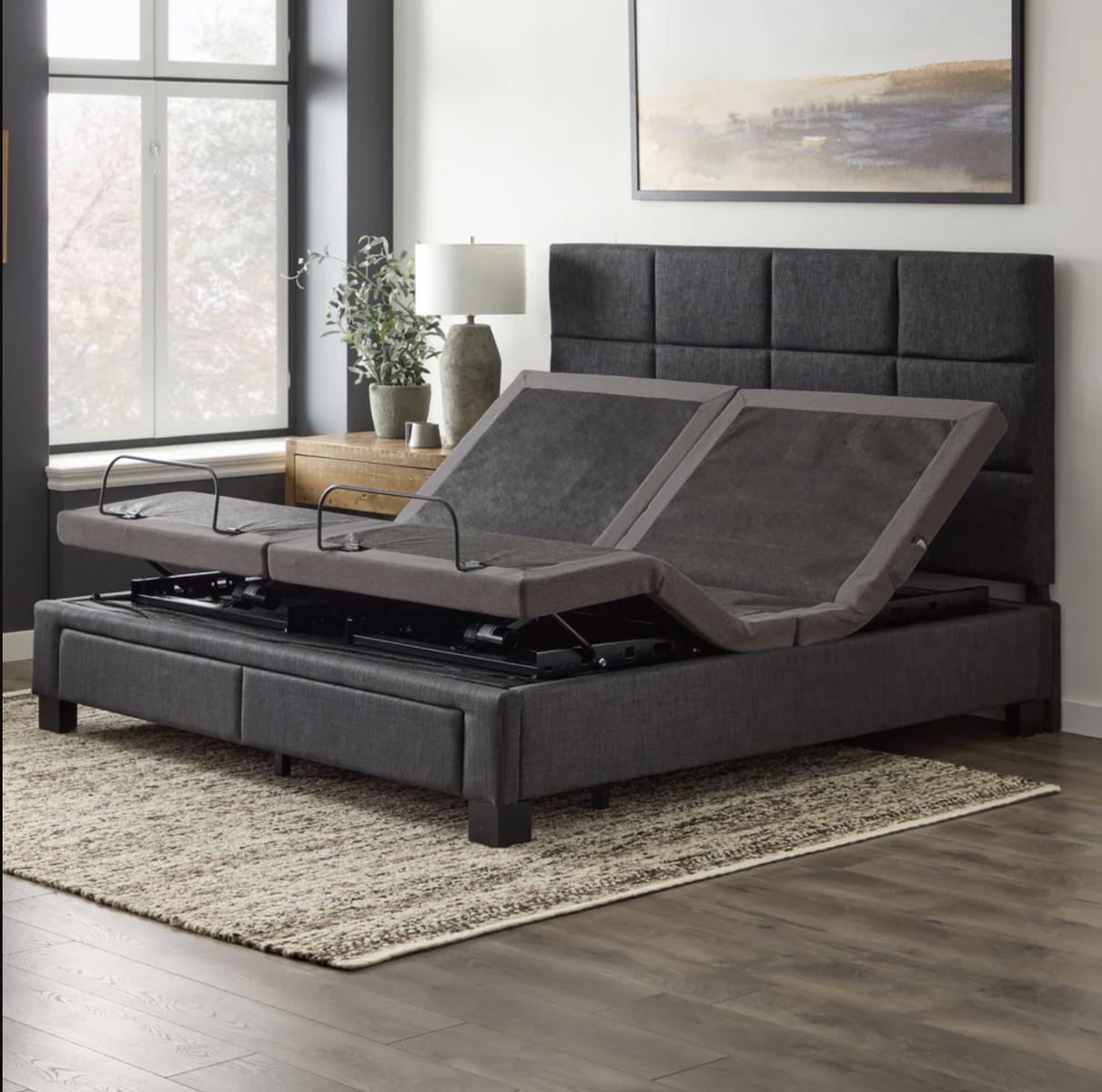 King Size Adjustable Bed Base - Malouf Structures M455 - retails for $2280!