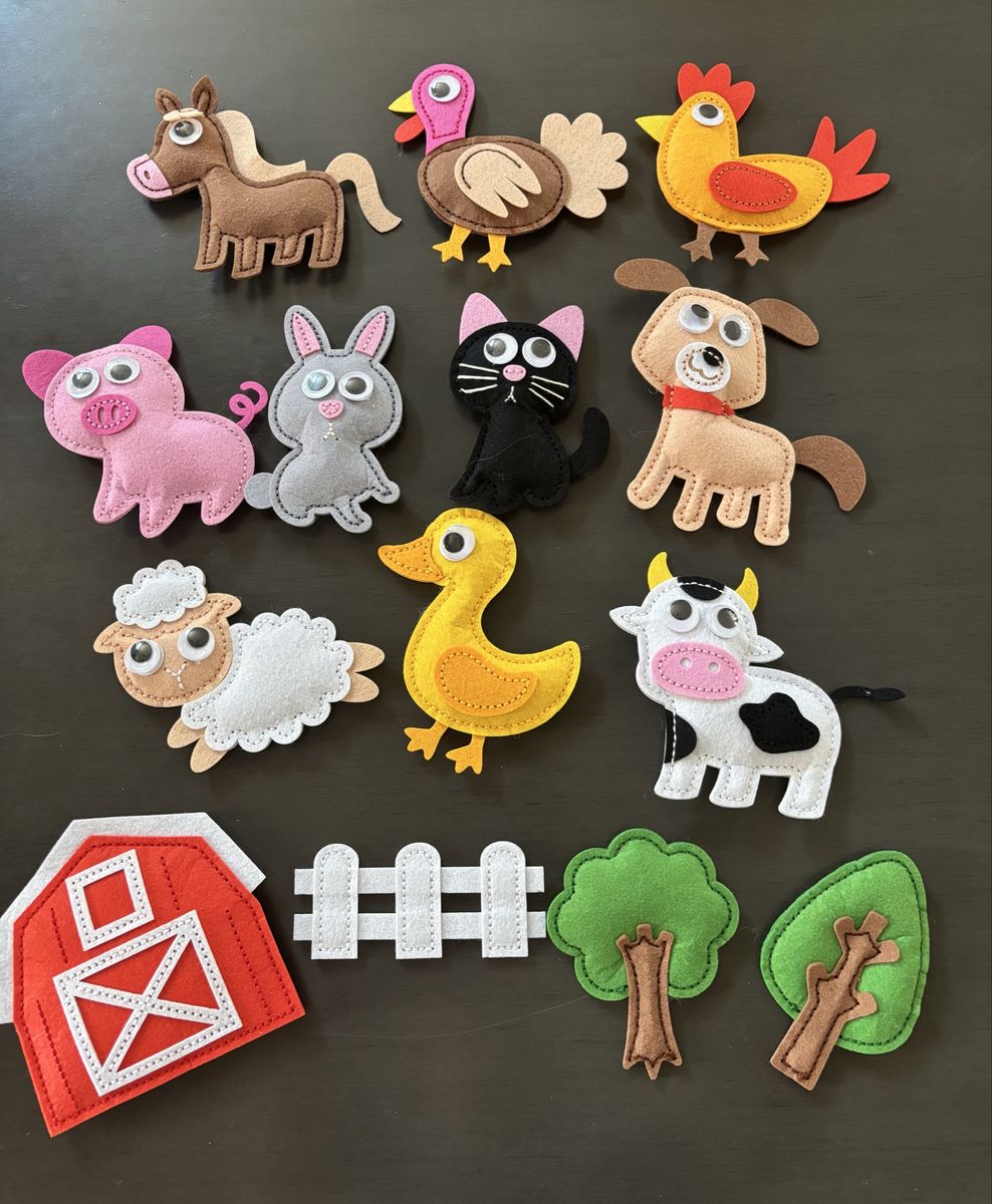 Stuffed Farm Animals