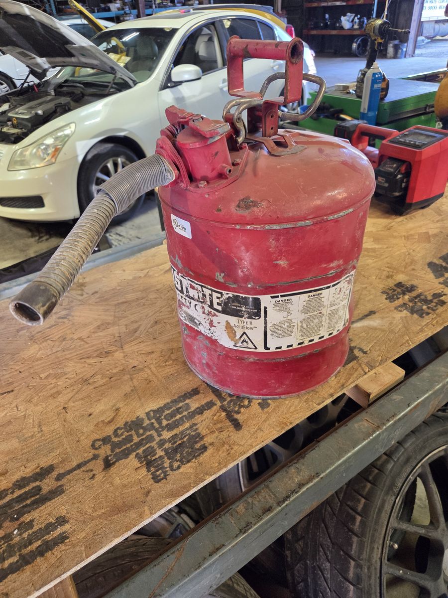 Old gas can