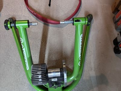 Kinetic Road Machine Smart 2 Fluid Bike Trainer w/ Bluetooth & Training Tire