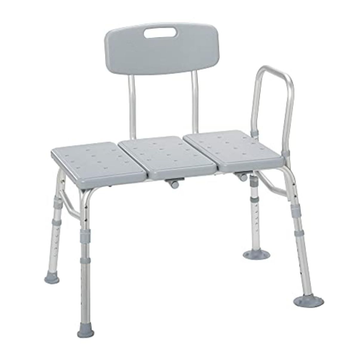 Medline bench with back, 