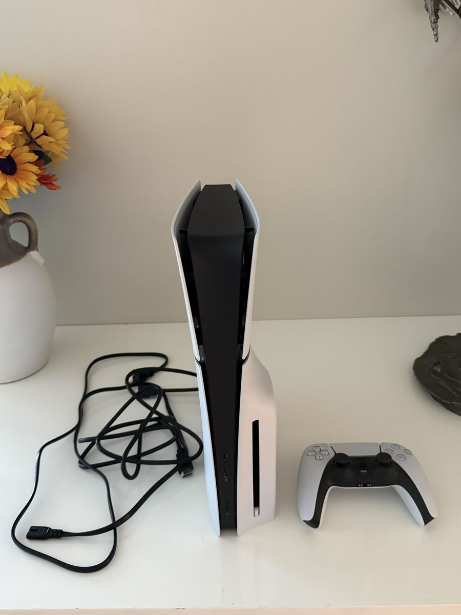 Sony PlayStation 5 Console Disc Edition with DualSense Controller & Cables