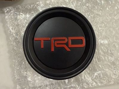 OEM TRD Toyota Flat Black Cap Tacoma/4-Runner SET of 4