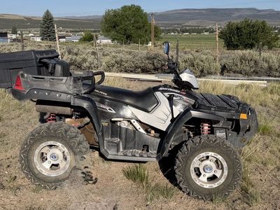 Used Polaris Sportsman 400 4x4 ATV - Utility Quad with Cargo Box