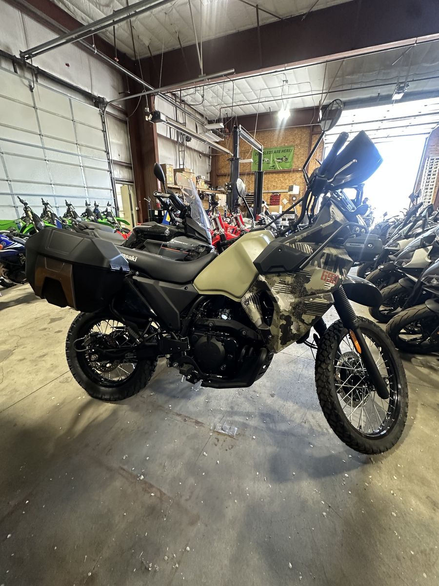 2026 Kawasaki KLR 650 Adventure ABS Cypher Camo Be