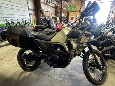2026 Kawasaki KLR 650 Adventure ABS Cypher Camo Be