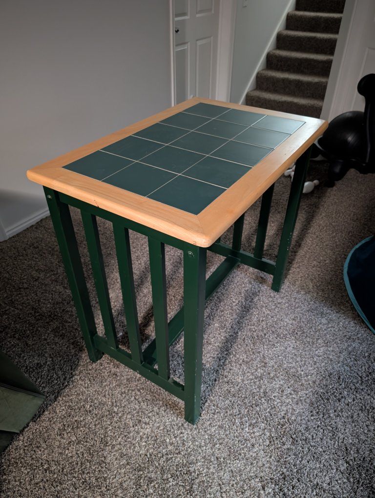 Table with Two Stools