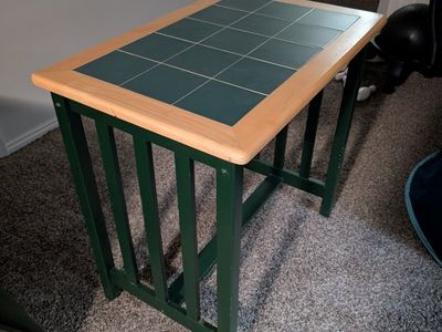 Table with Two Stools