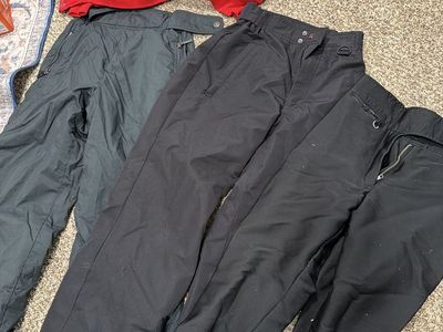Winter Apparel Bundle 3 Pairs Ski Pants & Matco Tools Jacket Head Profile Salt Lake 2002
