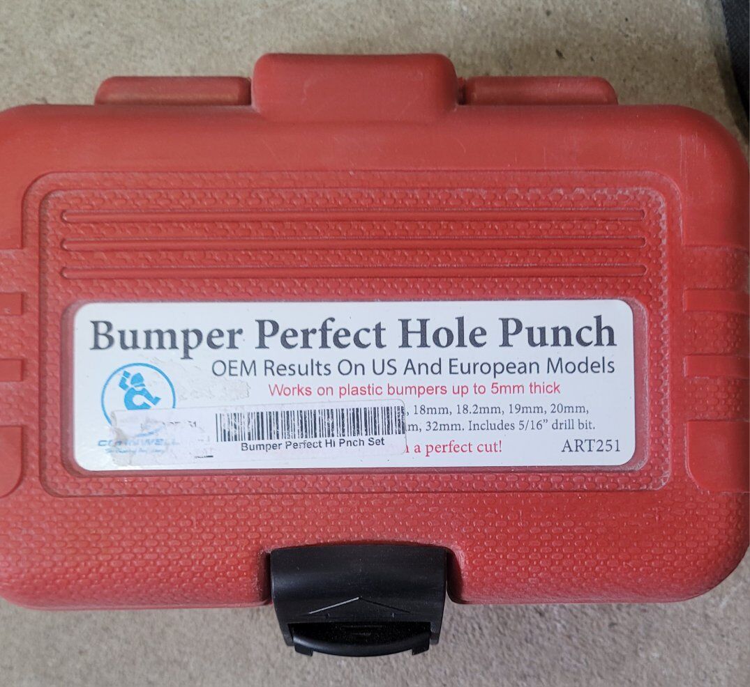 cornwell bumper perfect hole punch set