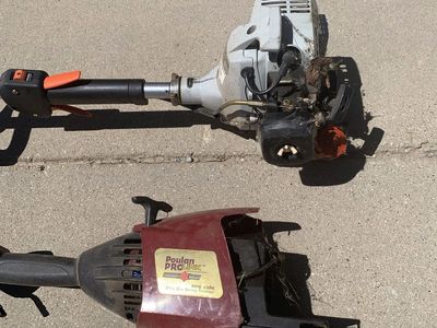 2 Weed wacker eater trimmer gas powered non working home garden lawn yard