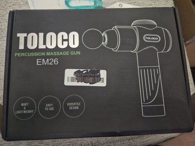 NEW TOLOCO PERCUSSION MASSAGE GUN
