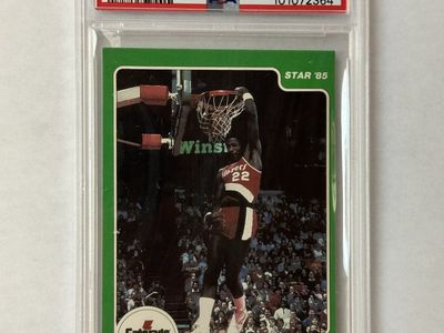 1985 Star Gatorade Clyde Drexler #4 Portland Trail Blazers PSA 6 EX-MT