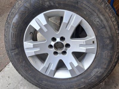 Spare General Grabber AW P265/65R17 All-Season Tire & rim