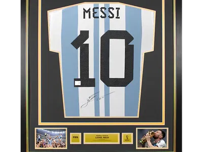 Certified Signed Messi Jersey